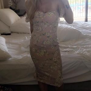 Express floral dress